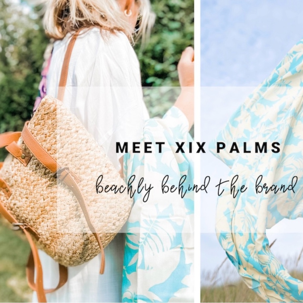 XIX PALMS - THE SHORE BREAK PICNIC COOLER BAG GOOD CONDITION